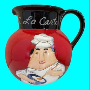 Chef A La Carte Water Tea Pitcher Certified International Tracy Flickinger